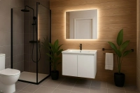 Lustro LED SP1 w ciepłym świetle