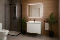 Lustro LED SP1 w zimnym świetle