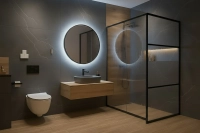 Lustro LED SP17 w zimnym świetle