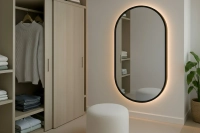 Lustro LED SP19 w ciepłym świetle