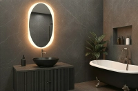 Lustro LED SP31 w ciepłym świetle