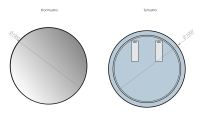Lustro SP17 w rozmiarze 100 CM