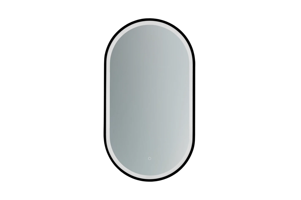 Lustro owalne SP29 w czarnej metalowej ramie. Minimalistyczny design, który pasuje do nowoczesnych łazienek, przedpokojów i sypialni. Smukła forma i głęboka czerń oprawy nadają wnętrzu luksusowego charakteru.