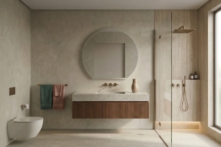 Lustro LED SP24 Ø80 cm (wys. 72 cm)