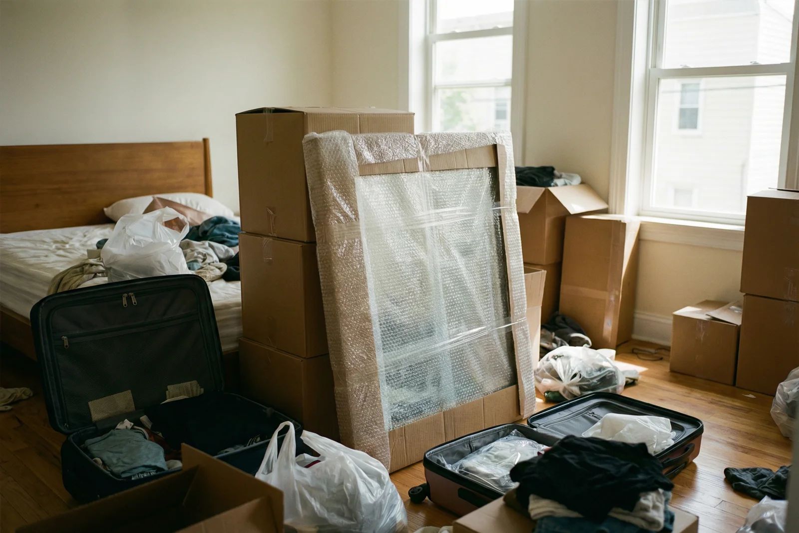 Jak bezpiecznie przewieźć i zapakować lustro do przeprowadzki?