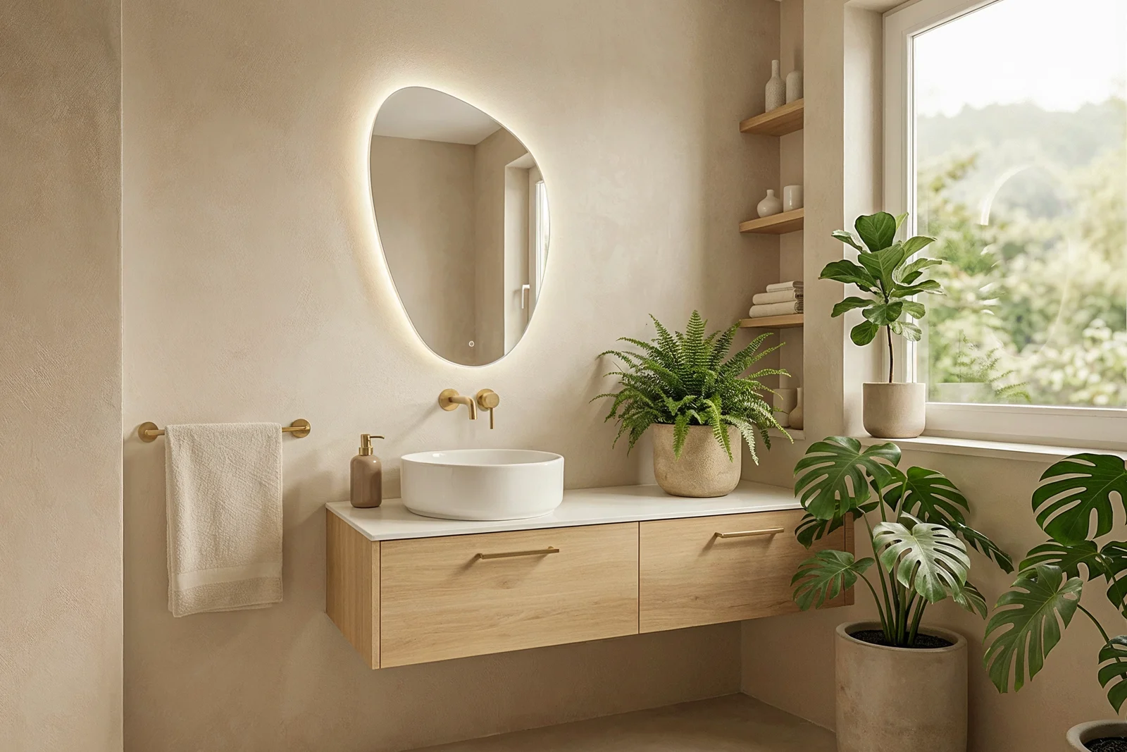 Trendy w lustrach do łazienki w 2026 roku