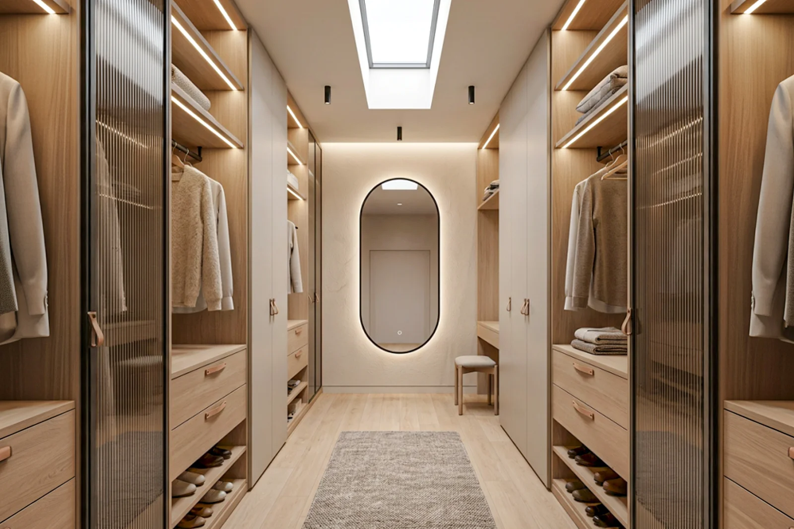 Lustro do garderoby: stojące, wiszące czy na drzwi? Jak je ustawić, by było naprawdę praktyczne?